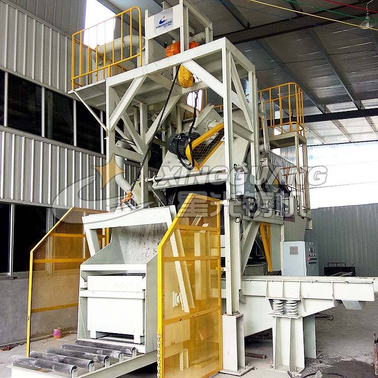 QGT系列倾斜滚筒式抛丸清理机